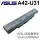 A42-U31 日系電芯 電池 U31K U31KI U31KB U41 U41J U41JF U4 (9.3折)
