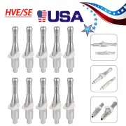 Dental Universal Saliva Ejector Suction Valves SE/HVE Tip Adaptor Strong Weak