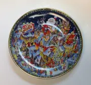A Pepsi-Cola Christmas Collectors Plate by Bill Bell 1994