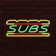 BRAND NEW "SUBS" w/LOGO 30x12x1 INCH LED FLEX WINDOW/WALL INDOOR SIGN 30906