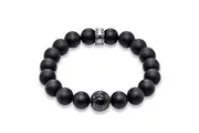 Thomas Sabo Bracelet - Black Obsidian M-17.5cm