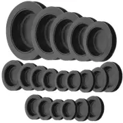 20 Pcs Round Rubber Stopper Piggy Bank Cork Plug Banks Sink