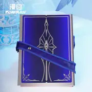 Honkai: Star Rail Sunday's Book Weapon Cosplay Prop Magnetic Tome Box w/Feather