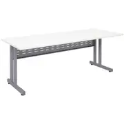 RAPIDLINE C LEG WORKSTATION W1800 x D700 x H730mm Natural White