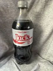 Share a Coke with Jack 2025 Personalized Gift Coca~Cola Bottle 20oz Diet