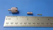 (2pcs)BNC Connector, 27-9061 , AIM ELECTRONICS , 50 Ohm , RG58