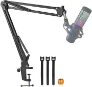 Boom Arm for Hyperx Quadcast Microphone, Adjustable Suspension Mic Scissor Stan