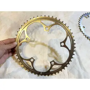 Shimano Dura Ace FC-7410 53-42二手齒片 BCD130 90年代絕版品