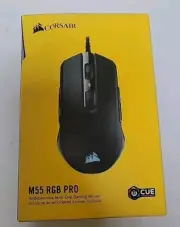 Corsair M55 RGB Pro (CH-9308011-NA) Ambidextrous Multi-Grip Optical Gaming Mouse