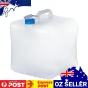 5/10/15/20L Outdoor Collapsible Water Container Hiking Fishing Drinking Bag Tank
