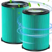 2 Pack VF6000 Filter for RIDGID, Standard Wet/Dry Vac Filter Vf6000 with RIDG...