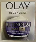 LOT OF 2 Olay Regenerist Retinol 24 Max 2X Vitamin B3+ Night Moisturizer NEW