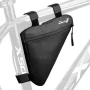 Bike Triangle Frame Bag - Bicycle Cycling Handlebar Front Pouch Saddle Storag...