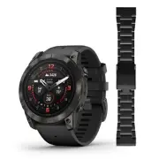 Garmin epix Pro Gen 2 Sapphire Smartwatch + Titanium Strap Bundle Set 51mm Watch