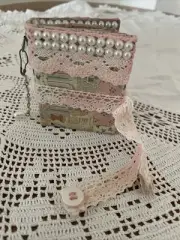 Quality Handmade Junk Journal. Add Your Personal Touches. 21/2”x3”