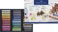 在飛比找樂天市場購物網優惠-Faber-Castell軟性粉彩系列長型36色*12833