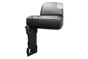 MSA Towing Mirror compatible with Toyota Land Cruiser 70-79 Series Black -