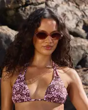 [Indie Eyewear] Indie Eyewear Women's Isabela Sunglasses in Brown One Size Brown
