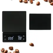 Coffee Scale with Timer 0.1g/3kg Chargable Digital Scale for Baking Cook