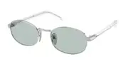 Prada PR B53S 1BC40N Men's Sunglasses Silver Size 49