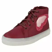 Girls Clarks Casual Light Up Sole Ankle Boots Flare Sparky K