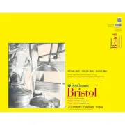 Strathmore Bristol Smooth Paper Pad 19"X24"-20 Sheets 342190