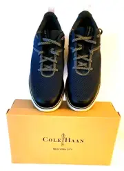 Cole Haan Men's Zerogrand Wingtip Oxford - Marine Blue 11 M