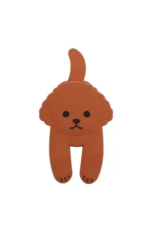 日本 TOYO CASE 磁吸折手手掛勾+萬用夾/ 12 Toy Poodle