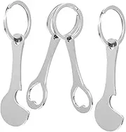 GANAZONO 4Pcs Trolley Tokens Portable Shopping Cart Keychain Multi Functional Grocery Token Pendant Lightweight Design for for Trolley Unlocking