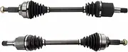 Front CV Axle Shaft Set For 2002-2008 Compatible With Jaguar X-Type CSA33739,C2S29729, C2S29731