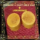 TURMERIC & GOAT MILK ANTI AGING BRIGHTENING SOAP WITH LEMONGRASS COMPLEXION SOAP