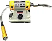 350W Polishing Machine DIY Woodworking Jade Jewelry Bench Lathe Motor Grinding Machine Flexible Shaft Tube 0.4-6.5mm for Jewelry, Wood, Amber, Metal, Jade