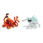 Schleich Kids/Childrens Toy Play Replica Figurine Ice bug vs. Fire kraken 7y+