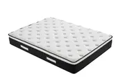 King Single Size Pocket Spring Foam Pillow Top Mattress 30cm