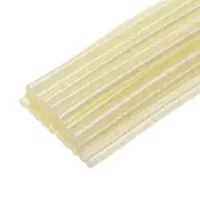 Mini Hot Glue Sticks for Glue Gun 8-inch x 0.28-inch Glitter Clear Yellow 30Pcs