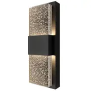 Artika Mazza Black Bubble Outdoor Wall Light