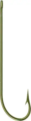 Mustad 3191-BR-10-100 Carlisle Hook Size 10 Kirbed Point Offset