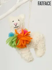 White Alpaca Decoration (E88473) | $21