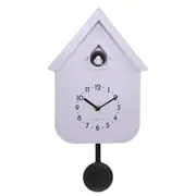 NeXtime Twitter Cuckoo Wall Clock Lavender Dial 29.5x21.5x8.5cm Plastic Case