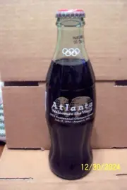 1996 Atlanta Olympic Games - Unopened Coca-Cola Bottle