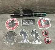 Bigfoot Yeti & Sasquatch Howler Call, 5 Decals, 1 Magnet & 2 Pins Pro-Staff Kit