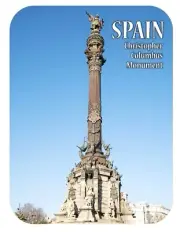 Christopher Columbus Monument Spain Fridge Magnet