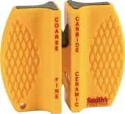 Smiths Two Step Knife Sharpening Stone Yellow NIP
