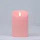 【Luminara 盧米娜拉 擬真火焰 蠟燭】 粉紅玫瑰香氛光滑蠟燭禮盒（中）3.5*5 吋*_弘麒(地球家)_