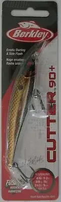 Berkley Cutter 90+ Jerkbait - 3/8 oz. - 3-1/2" - Black Silver
