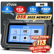 XTOOL D5S Car OBD2 Scanner Engine ABS SRS TCM System Diagnostic Tool FCA CANFD