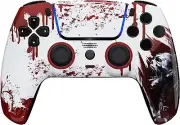 Custom Wireless Controller Compatible with PS5- Bloody Zombie