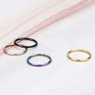 Nose ring Lip Ear Body Piercing Jewelry Steel Hinged Mini Earrings Nose 1PCS