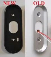 Black WIRED Google Nest Hello Smart Home Video Doorbell Backplate Replacement