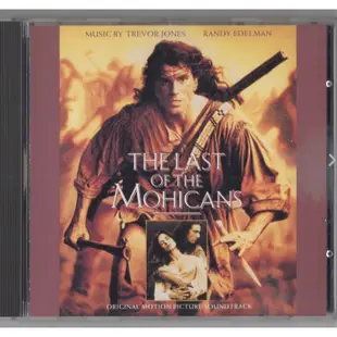 正版全新CD電影原聲帶《大地英豪》／ The Last Of The Mohicans 全新未拆